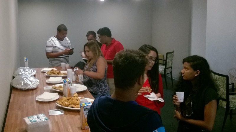 Breakfast for welcome at Code Saturday